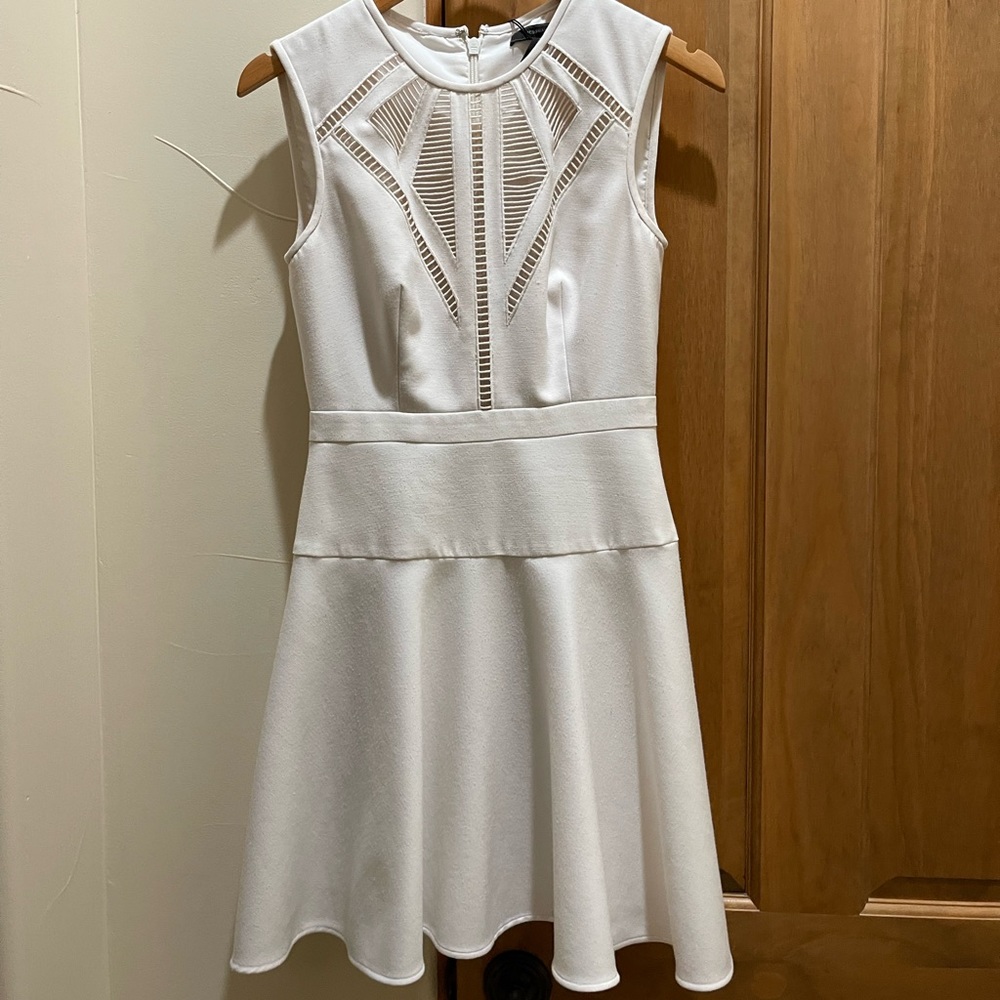 BCBG max azria white mini